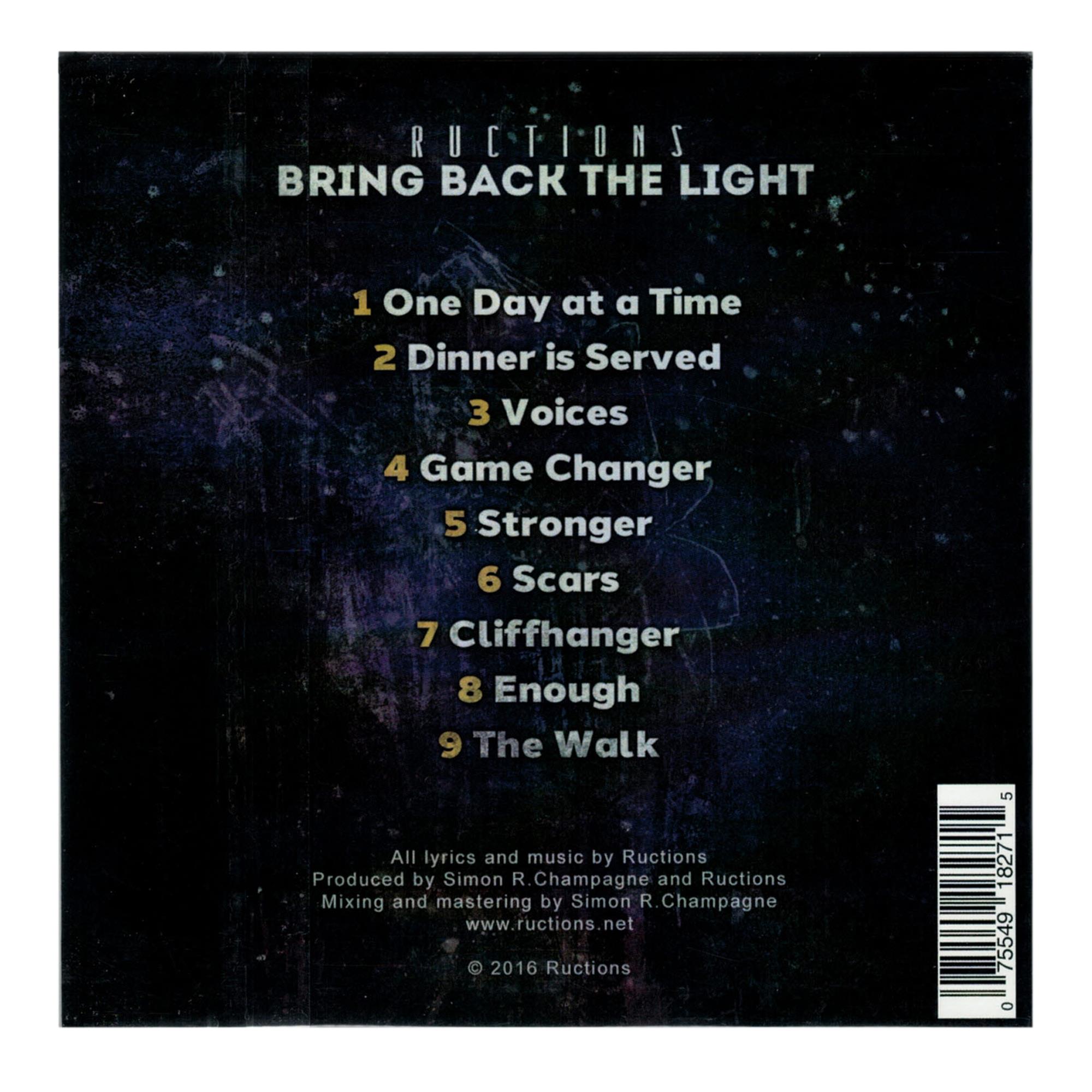 Bring Back the Light CD