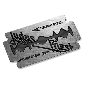 Judas Priest British Steel Metal Pin