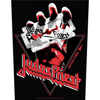 Judas Priest British Steel Vintage Backpatch