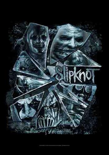 Slipknot Broken Glass Flag