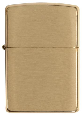  Brushed Brass Zippo