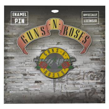 Guns N' Roses Bullet Logo Metal Pin
