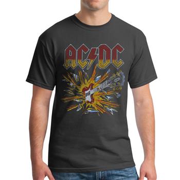 AC/DC Bursting Guitar T-shirt