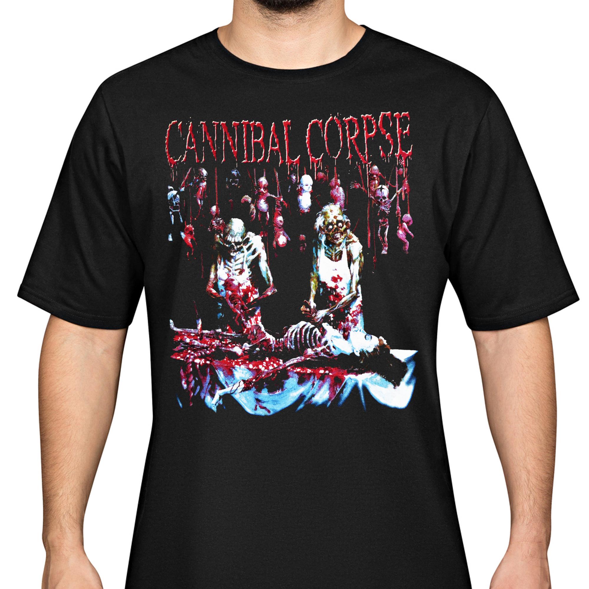 Cannibal Corpse Butchered At Birth skull logo t-shirt unisex S to 5XL 