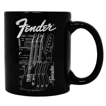 Fender California USA Est.1946 Coffee Mug