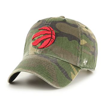 Toronto - Raptors Camo '47 Clean Up Hat