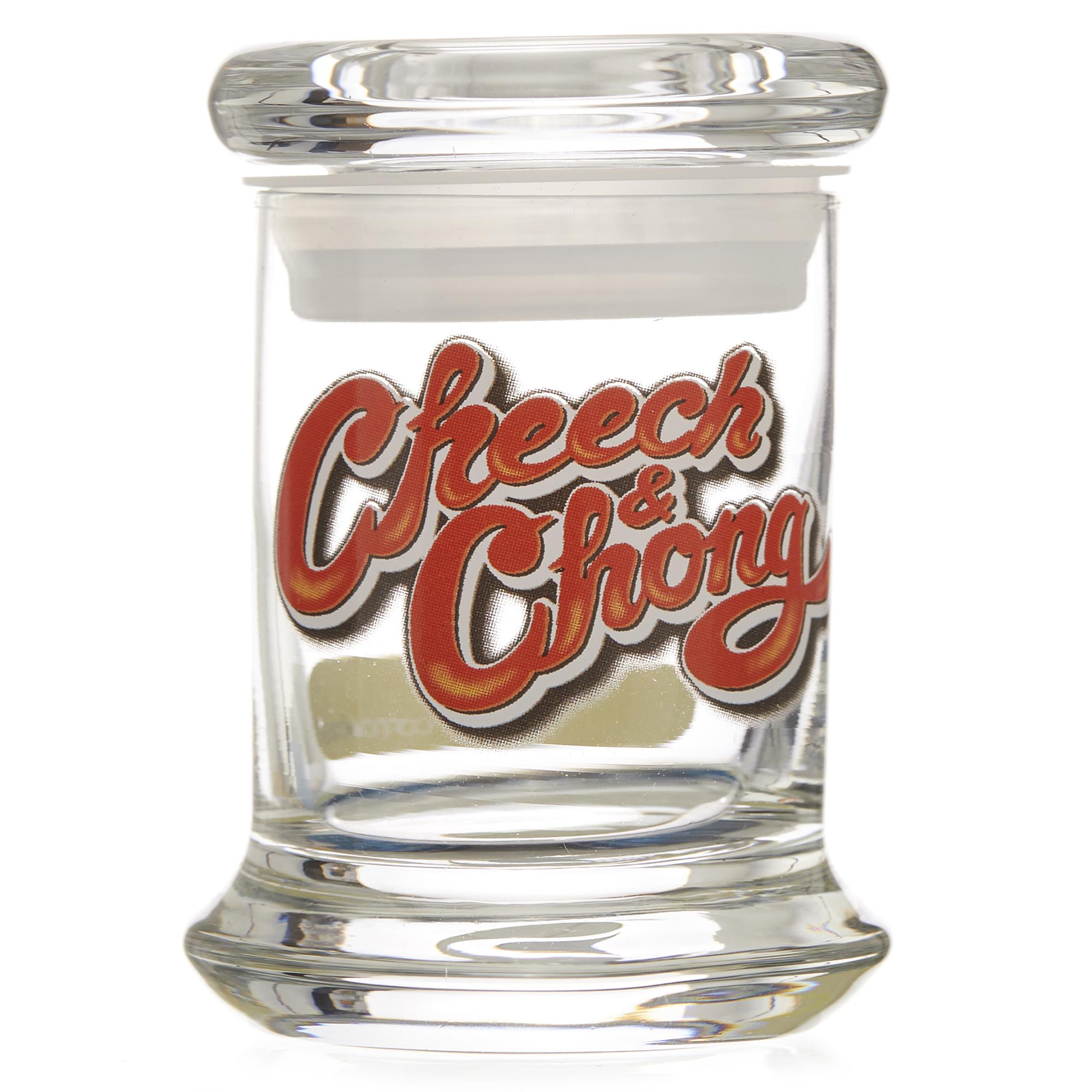 CANNAFRESH CHEECH & CHONG P-S2 GLASS JAR