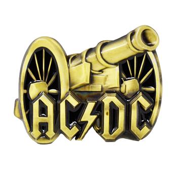 AC/DC Gold Cannon Buckle