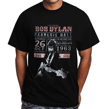 Bob Dylan Carnegie Hall '63 T-Shirt