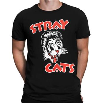 Stray Cats Cat Logo T-Shirt