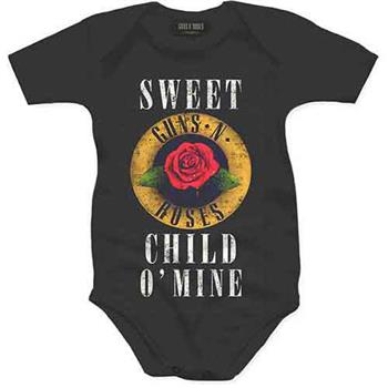 Guns N' Roses Child O' Mine Rose Baby Onesie