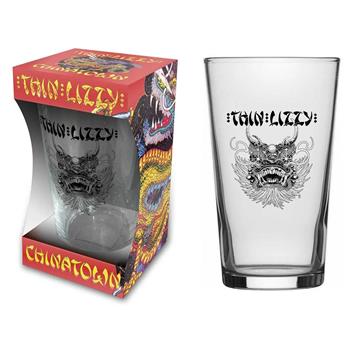 Thin Lizzy Chinatown Beer Glass