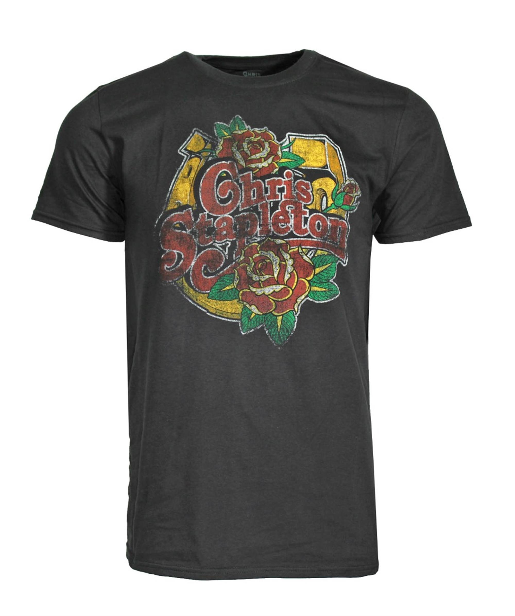 Chris Stapleton Horseshoe Roses T-Shirt