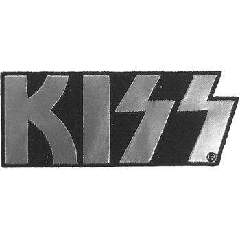 KISS Chrome Logo Patch