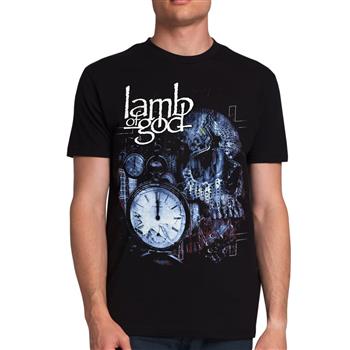 Lamb of God Circuitry Skull T-Shirt