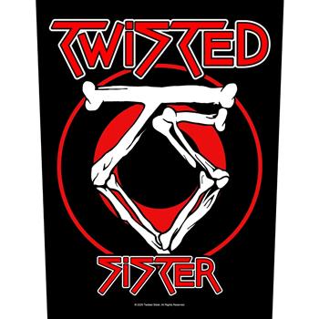 Twisted Sister Circular Logo Backpatch