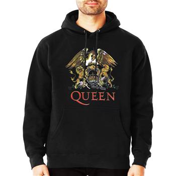 Queen Classic Crest Logo Hoodie