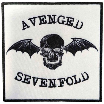 Avenged Sevenfold Classic Deathbat Negative Patch