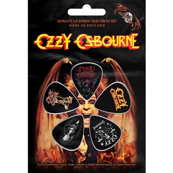 Ozzy Osbourne Classic Logo Guitar Pick Set