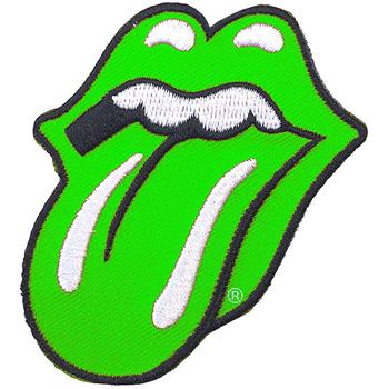 Rolling Stones Classic Tongue (Green) Patch