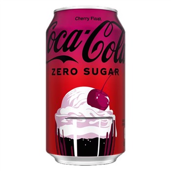  Coca-Cola Cherry Float Zero Sugar - 355ml