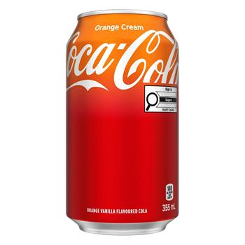  Coca-Cola Orange Cream - 355ml