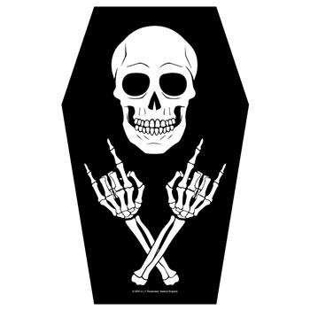 Generic Coffin Skeleton Backpatch