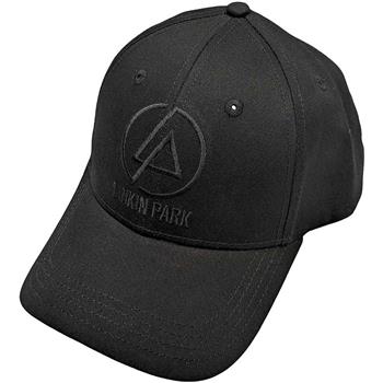 Linkin Park Concentric Text Logo [Black] Baseball Cap