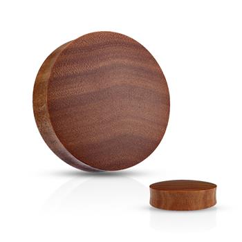  Convex Saddle Fit Saba Wood Organic Plug
