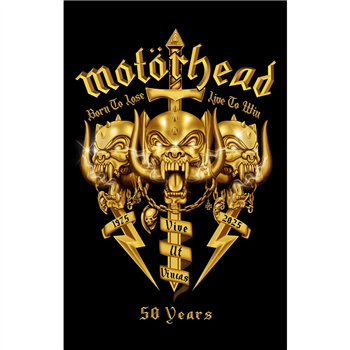 Motorhead Core 50th Premium Flag