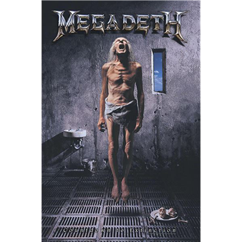 Megadeth Countdown To Extinction Premium Flag