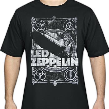Led Zeppelin Crashing Blimp T-Shirt