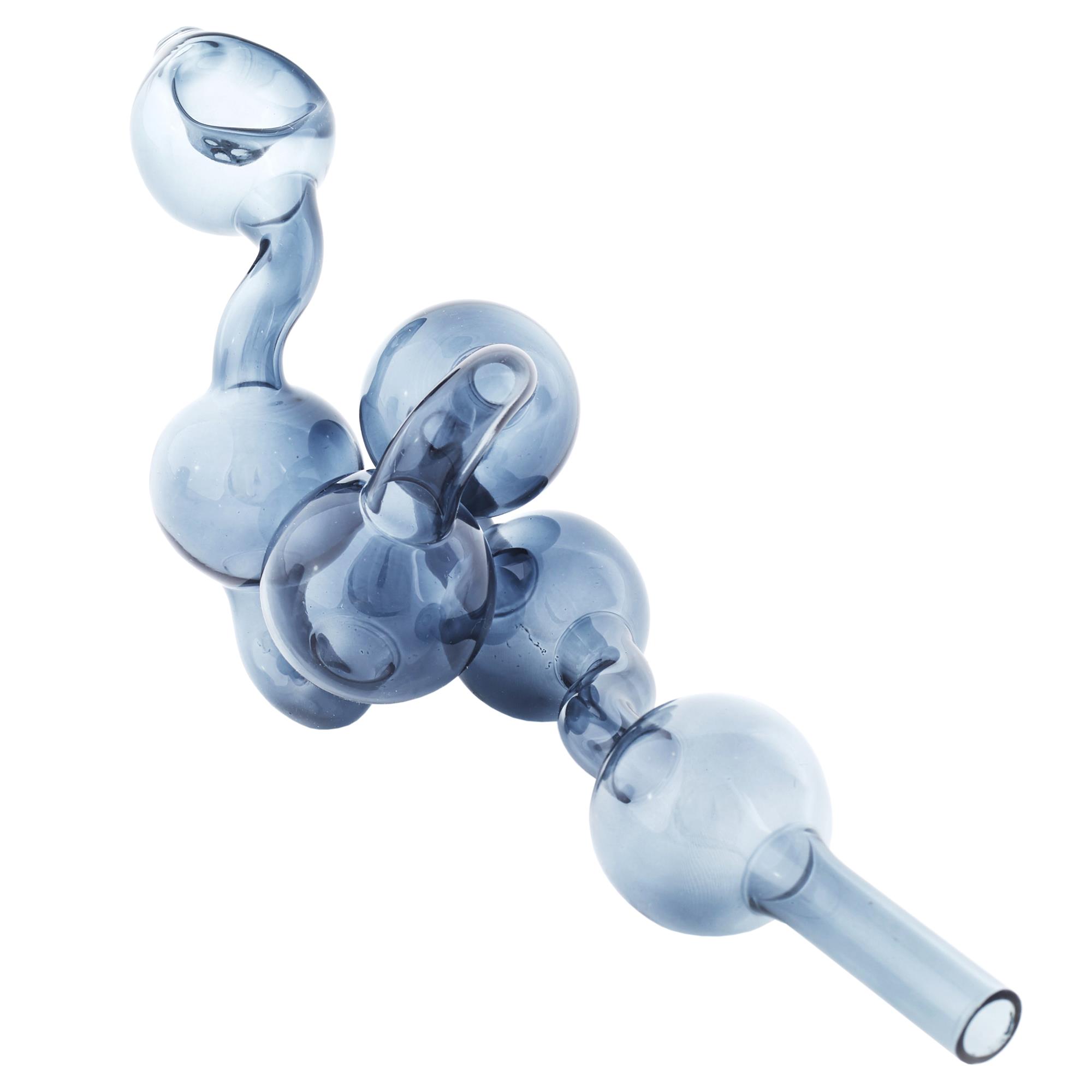 CRAZY 6 BUBBLE STEAMROLLER GLASS PIPE
