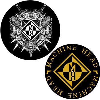 Machine Head Crest Slipmat Set