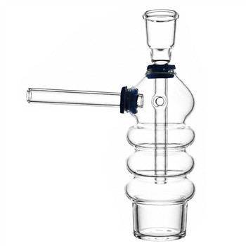  CRK RIPPLE BUBBLER GLASS PIPE