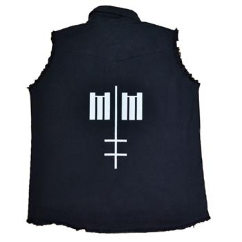 Marilyn Manson Cross Logo Vest