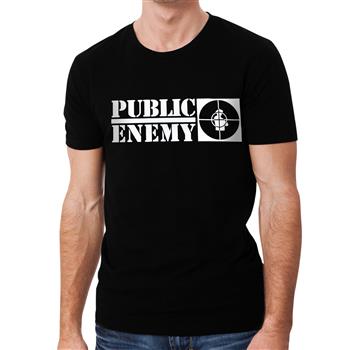 Public Enemy Crosshairs Logo T-Shirt