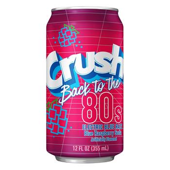  Crush [Back To The 80's] Electric Blue Razz - 355ml