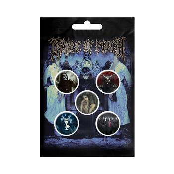 Cradle of Filth Cryptoriana Button Pin Set