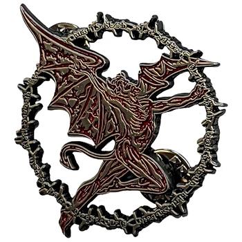 Black Sabbath Daemon Ring Metal Pin
