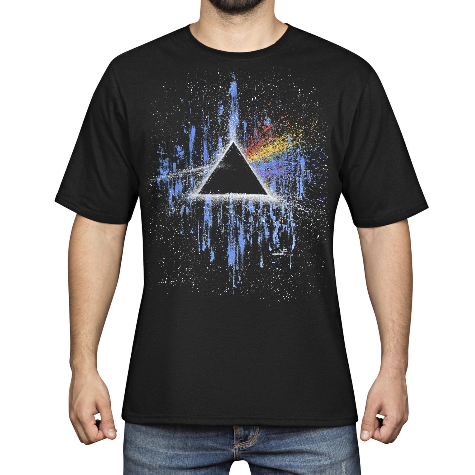 Dark Side Of The Moon Splatter T-Shirt