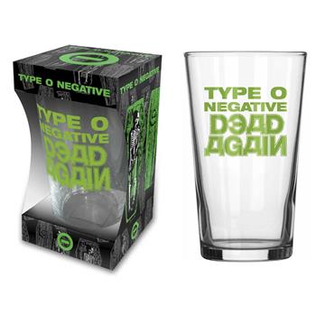 Type O Negative Dead Again Beer Glass
