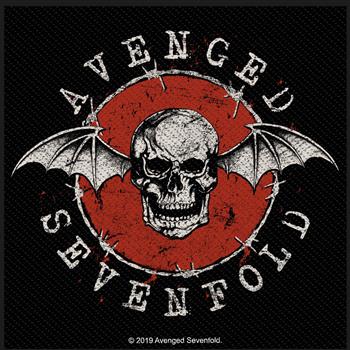 Avenged Sevenfold Death Bat Crest (Disessed Skull) Patch