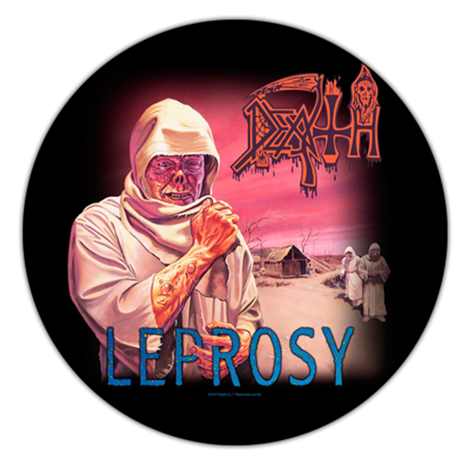 Leprosy Backpatch