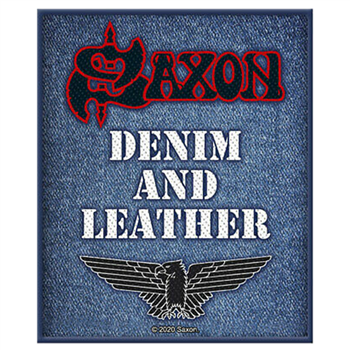 Saxon Denim & Leather Patch