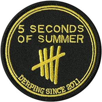 5 Seconds of Summer Derping Stamp Patch