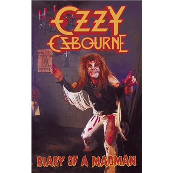 Ozzy Osbourne Diary of A Madman Premium Flag