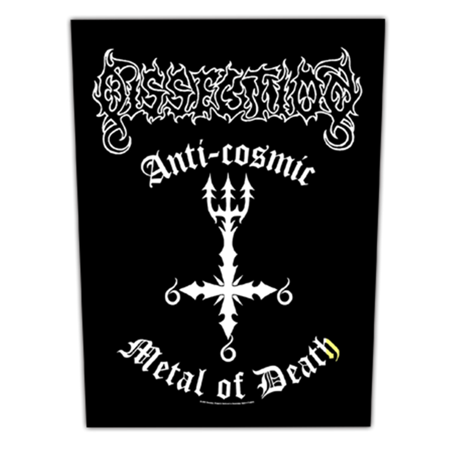 Anti-Cosmic Metal Of Death Backpatch