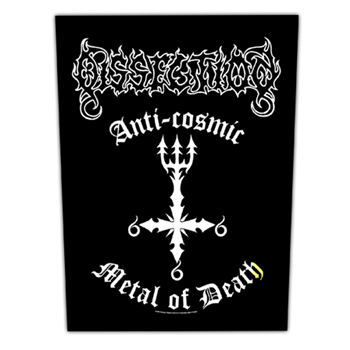 Dissection Anti-Cosmic Metal Of Death Backpatch