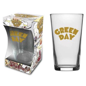 Green Day Dookie Beer Glass